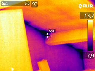 Thermografie - koudebrug - bouwknoop - isolatie